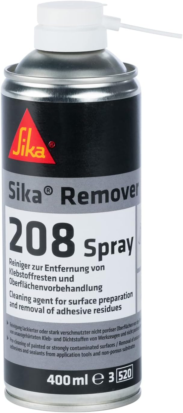 Sika – Spray Reiniger – Sika Remover-208 Farblos – zur Entfernung von Klebstoffresten und Oberfläche
