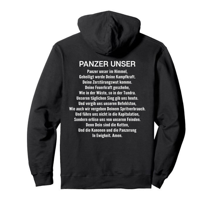 Panzerfahrer Panzer Unser Gebet Panzer Pullover Hoodie