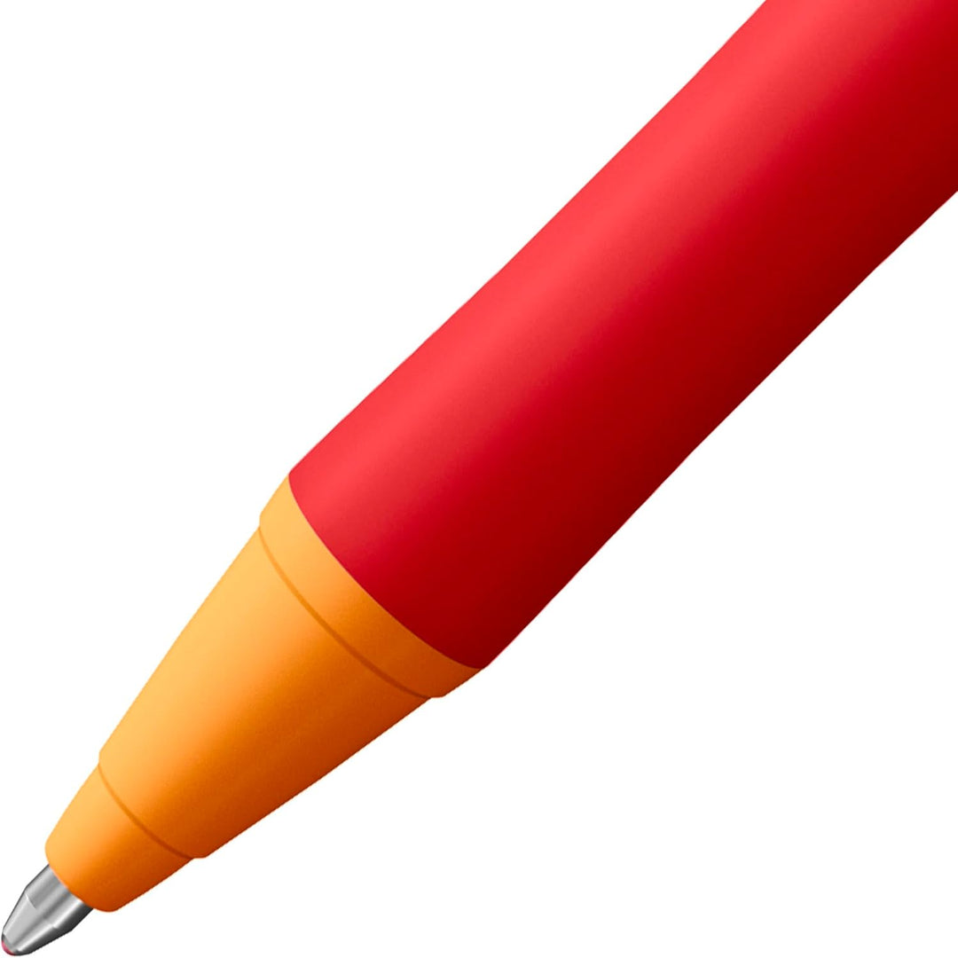 Druck-Kugelschreiber - STABILO pointball - 10er Pack - rot, rot