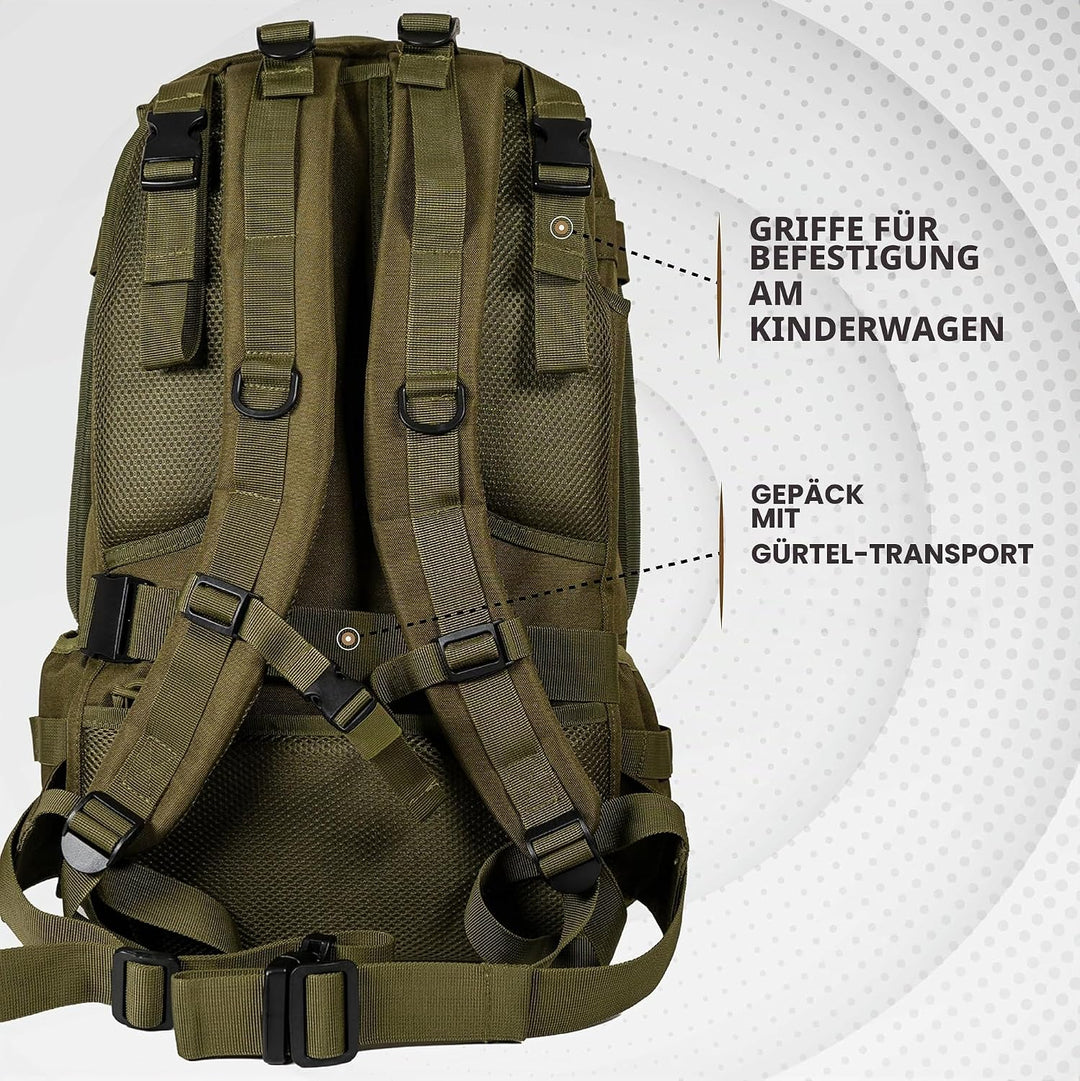 Mossa tactical baby gear Grün, Grün