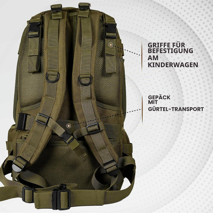 Mossa tactical baby gear Grün, Grün