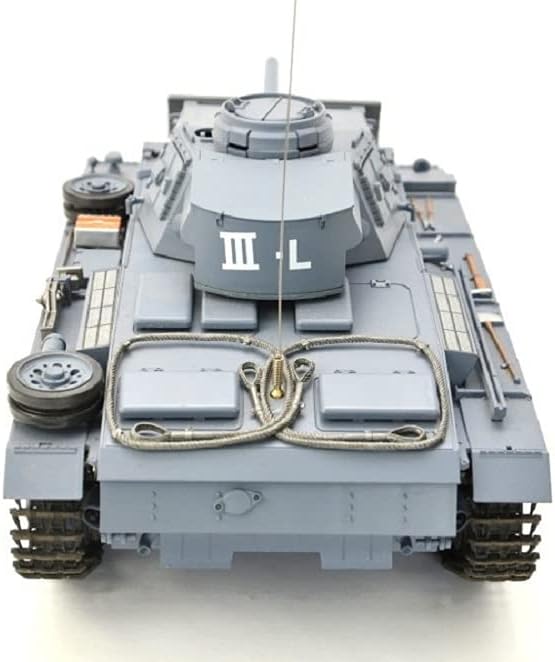 RC Panzer "Kampfwagen III" 1:16 Heng Long -Rauch&Sound - mit Stahlgetriebe und 2,4Ghz Fernsteuerung
