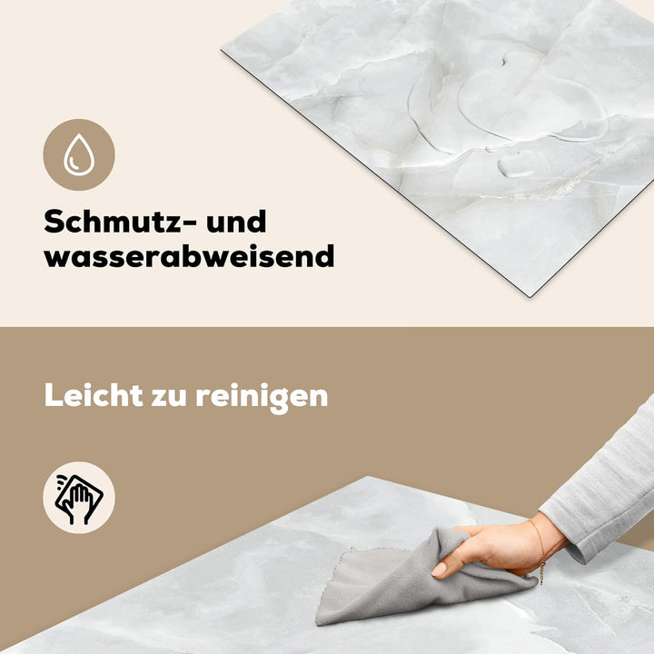 Herdabdeckplatte Einteilig Induktionsmatte Küche Abdeckung Ceranfeld Herd Abdeckplatte Deko Vinyl Ma