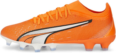 PUMA Damen Ultra Match Fg/Ag WN's Fussballschuh 36 EU Ultra Orange Puma White Blue Glimmer, 36 EU Ul