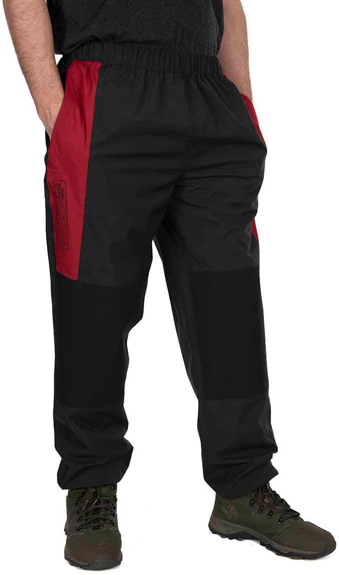 Fox Rage Stash Regenhose Wasserdicht Herren Grau Rot M