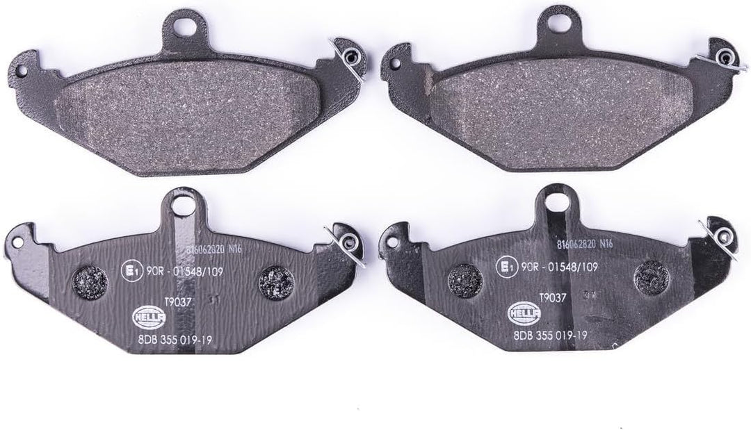 HELLA PAGID 8DB 355 019-191 Bremsbelagsatz - T9037 - Dicke/Stärke: 15mm - Bremssystem: Brembo - nich