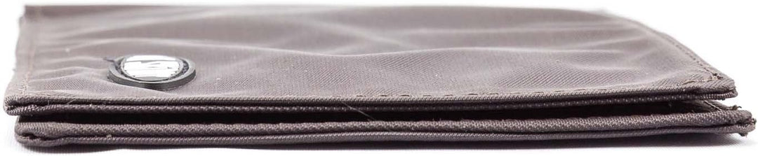 Big Skinny Herren Portemonnaie Super Skinny Bi-Fold Slim Wallet für bis zu 30 Karten Braun, Braun