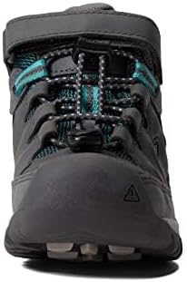 KEEN Unisex Kinder Targhee Mid Wp Wanderstiefel 24 EU Steel Grey Porcelain, 24 EU Steel Grey Porcela