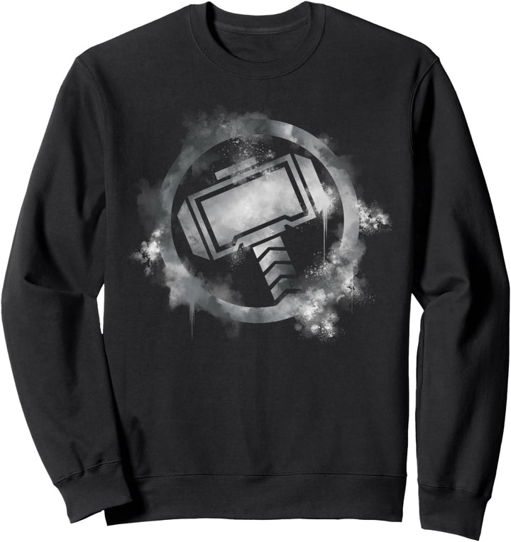 Marvel Avengers: Endgame Thor Spray Paint Logo Sweatshirt