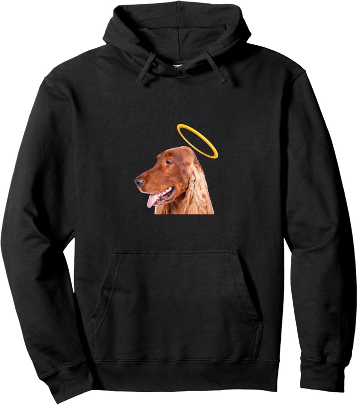 Holy Dog Irish Setter Pullover Hoodie