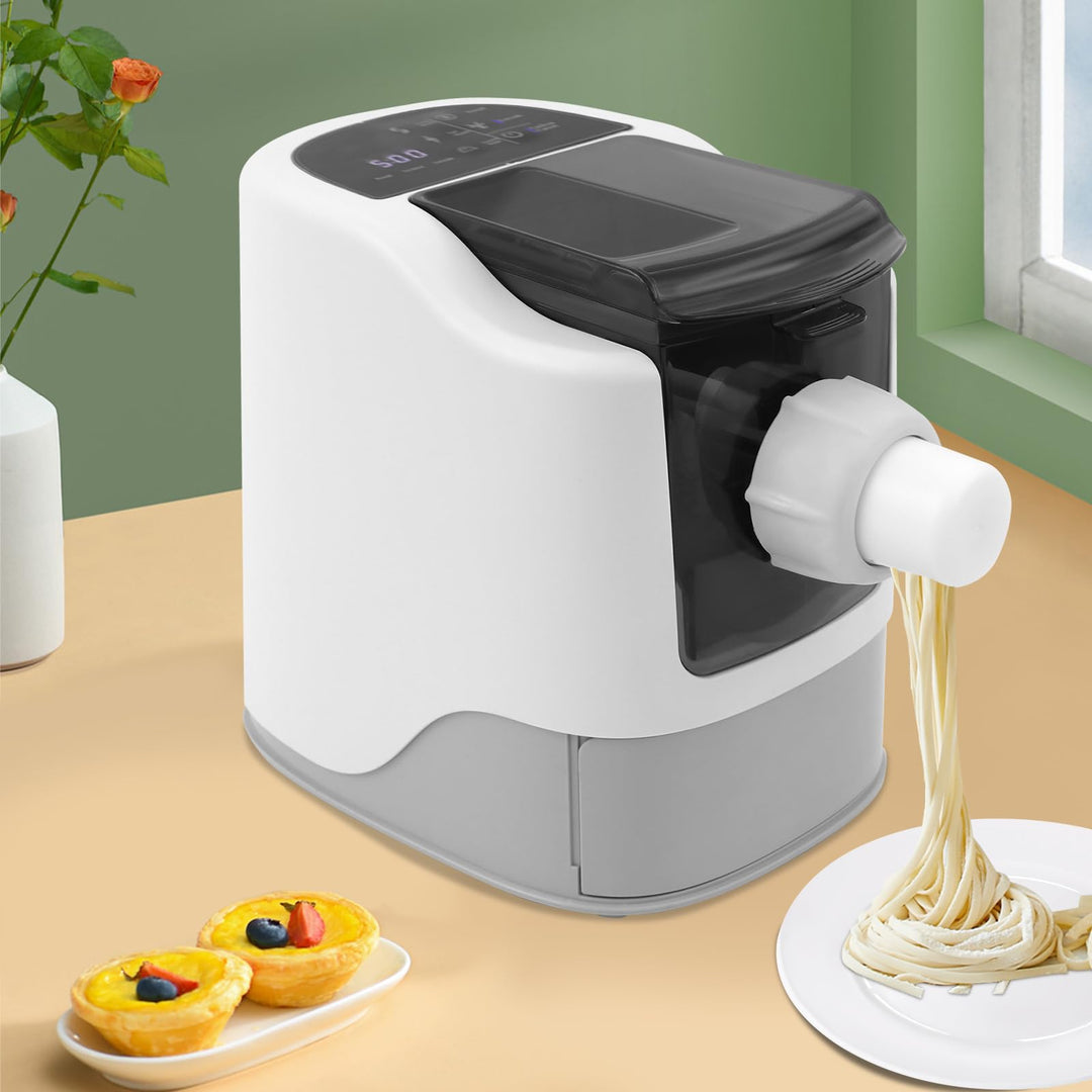 Nudelmaschine Elektrische Pasta Maker Küche Vollautomatische Pastamaschine mit 13 Formscheiben für A