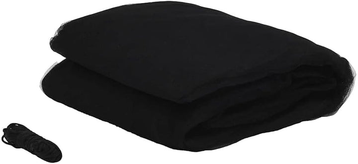 vidaXL Moskitonetz für den Aussenbereich 220 Maschen Schwarz 300x300x250 cm, Moskito Netz, faltbares