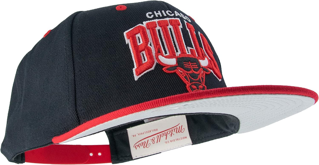 Mitchell & Ness Snapback - Team Arch NBA - Chicago Bulls, blk/red