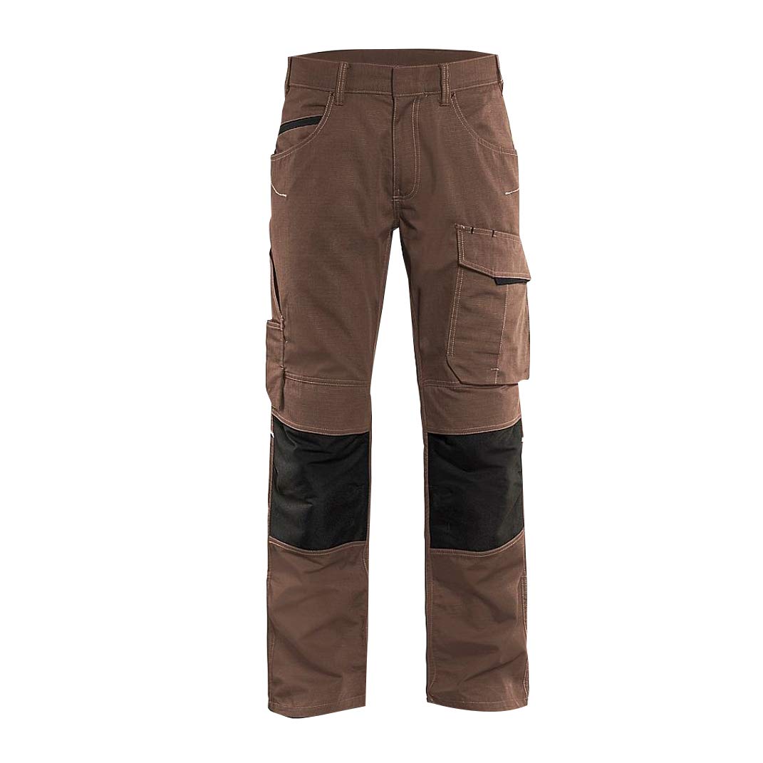 Blaklader 15511811 Hochsichtige Hose mit Stretch, Schwarz/Gelb, grootte D88 D88 Black / Yellow, D88