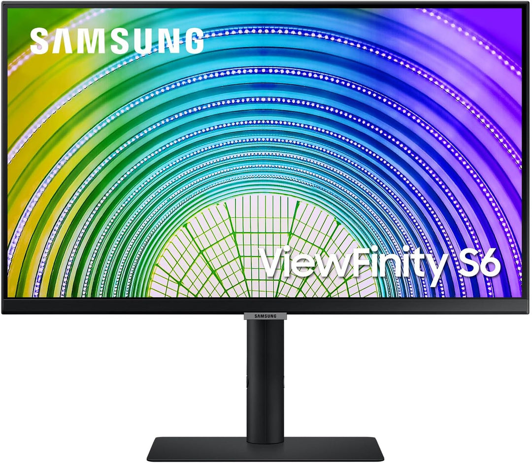 Samsung ViewFinity S6 Business Monitor, 24 Zoll, IPS-Panel, 2.560 x 1.440 Pixel, Freesync, Bildwiede
