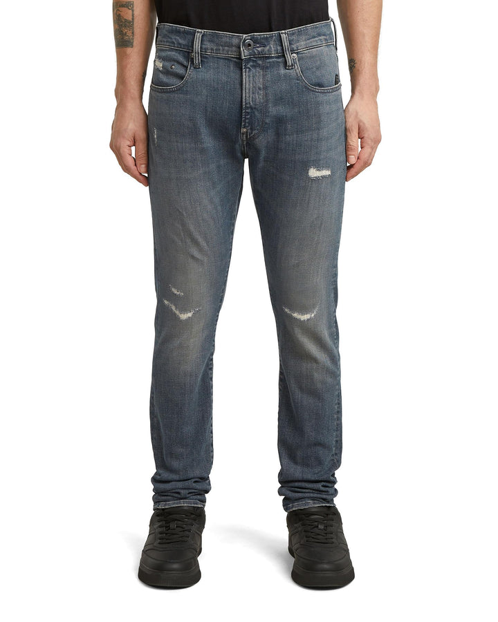 G-Star Herren Revend FWD Skinny Jeans 27W / 30L Blau (Antic Sand Blast Restored D20071-d842-h781), 2