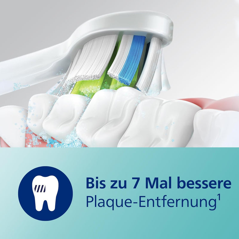 PHILIPS Sonicare ProtectiveClean 4500 elektrische Zahnbürste, Schallzahnbürste mit 2 Putzprogrammen,