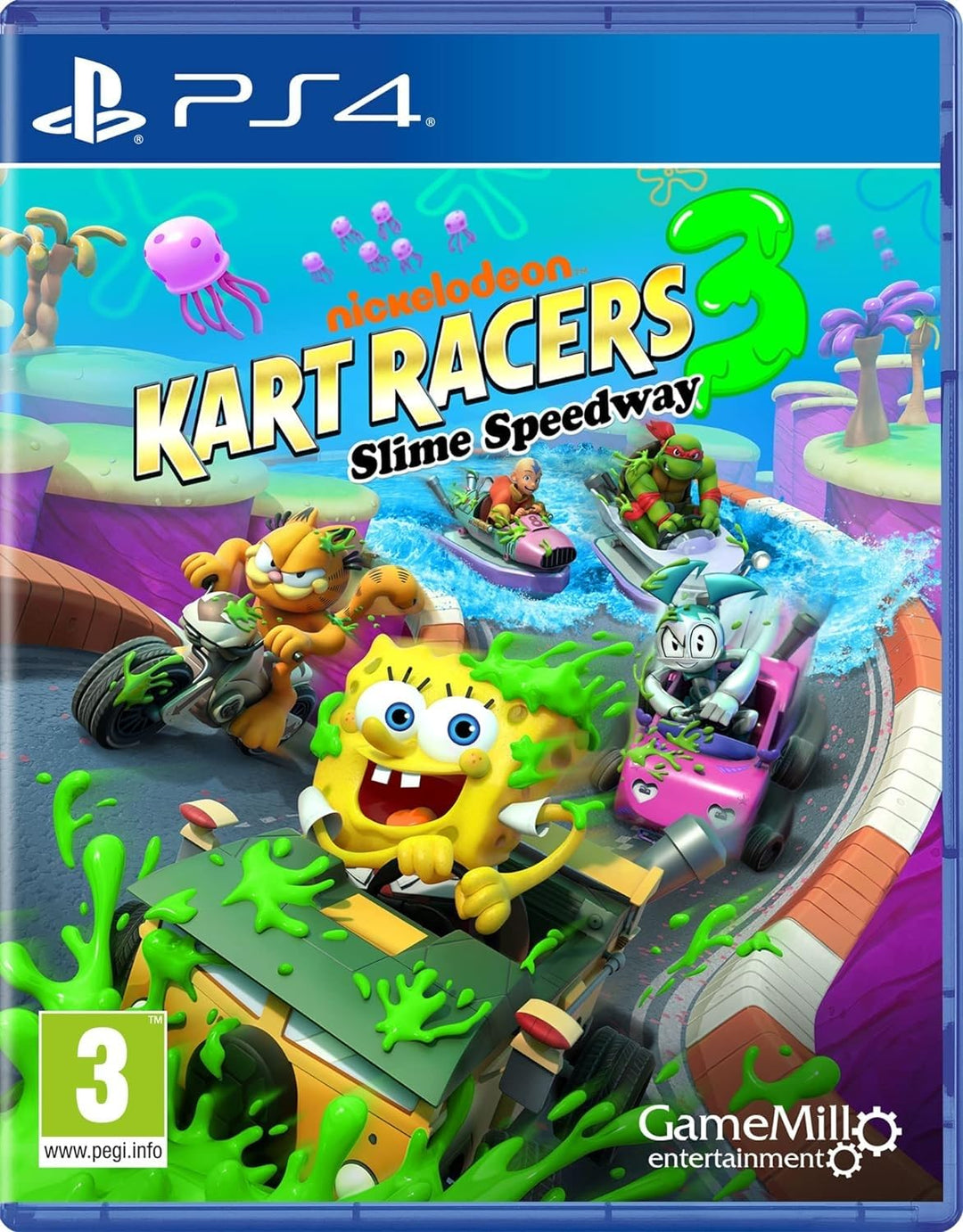 Nickelodeon Kart Racers 3: Slime Speedway PlayStation 4, PlayStation 4