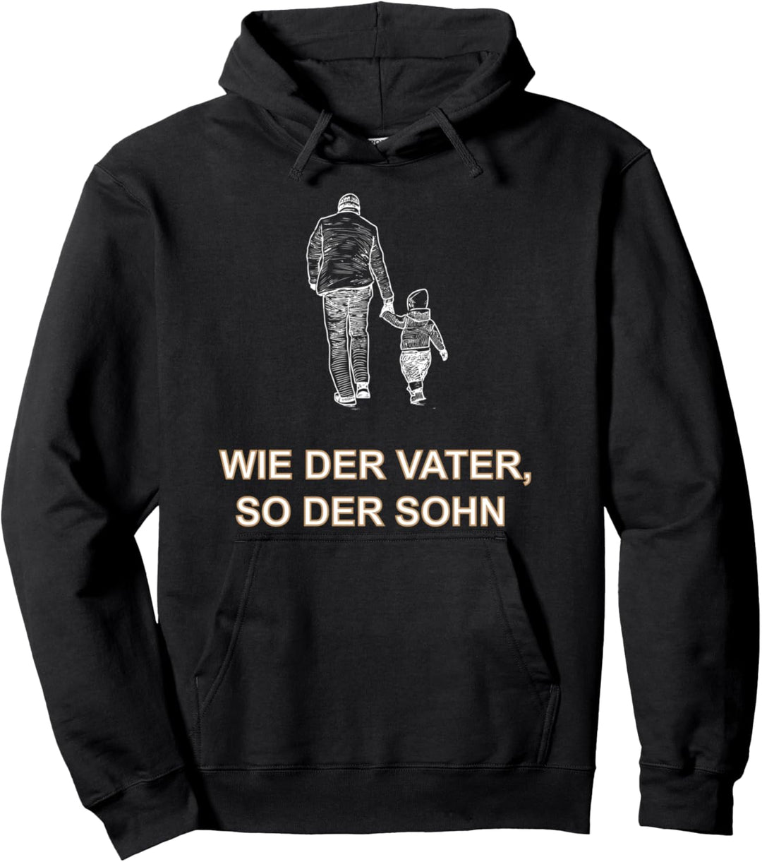 Wie der Vater so der Sohn Partnerlook Bester Dad der Welt Pullover Hoodie