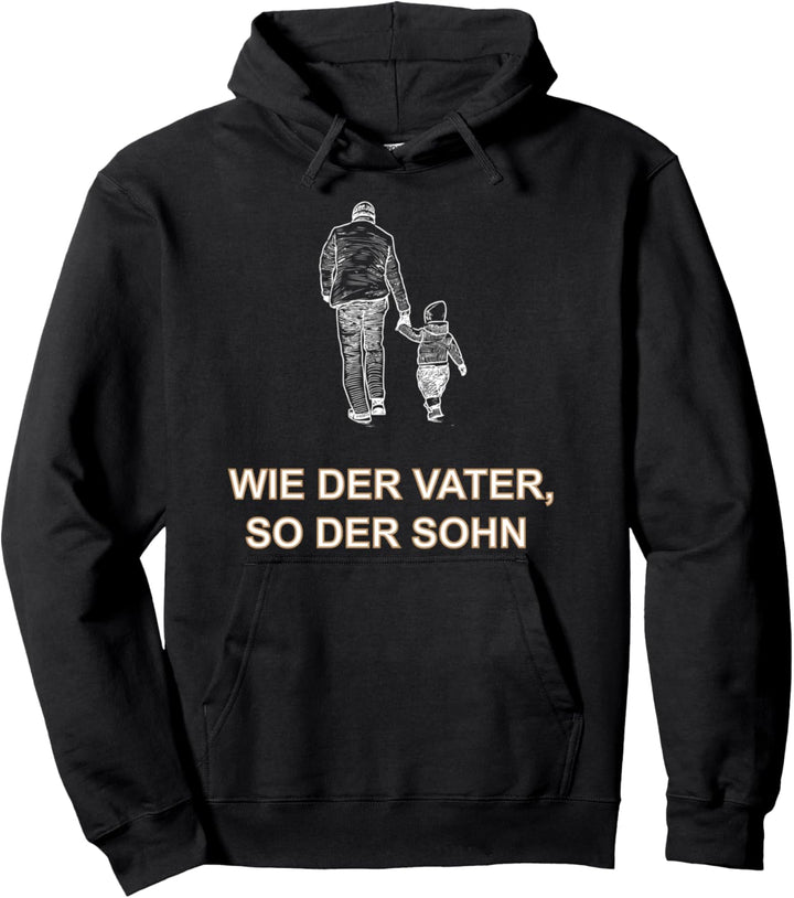 Wie der Vater so der Sohn Partnerlook Bester Dad der Welt Pullover Hoodie