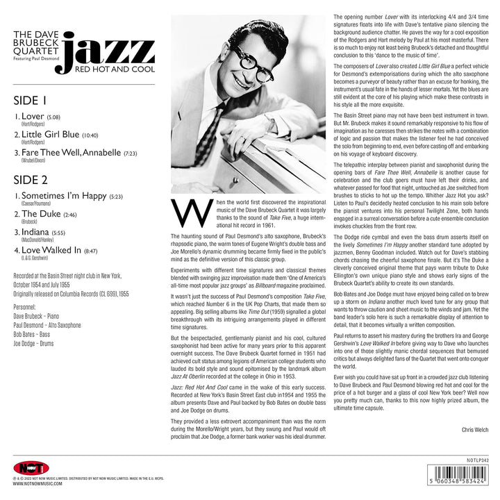 Jazz: Red Hot & Blue, Vinyl