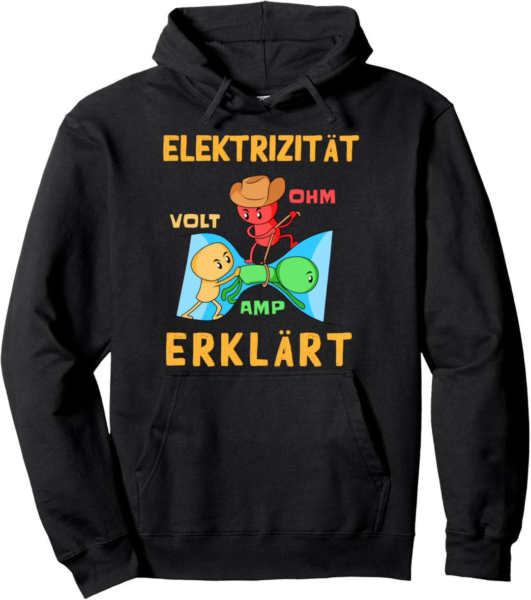 Elektroniker Elektromeister - Elektrizität Erklärt Pullover Hoodie