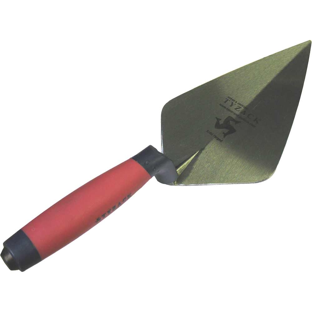 Spear & Jackson 10110SF Tyzack Maurerkelle, weiche Haptik, breites Endstück, 25,4 cm Soft-Feel-Griff