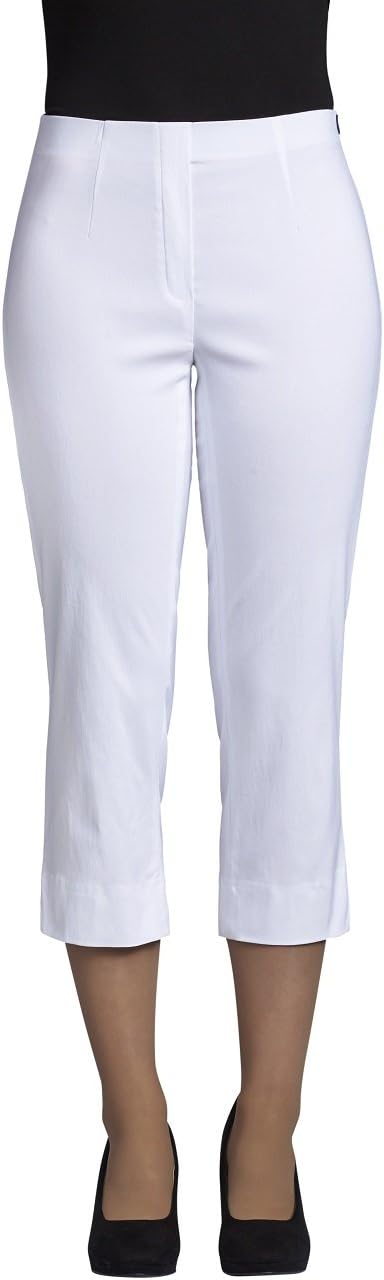 Robell Damen Capri Marie 07 40 Kurz Weiss, 40 Kurz Weiss