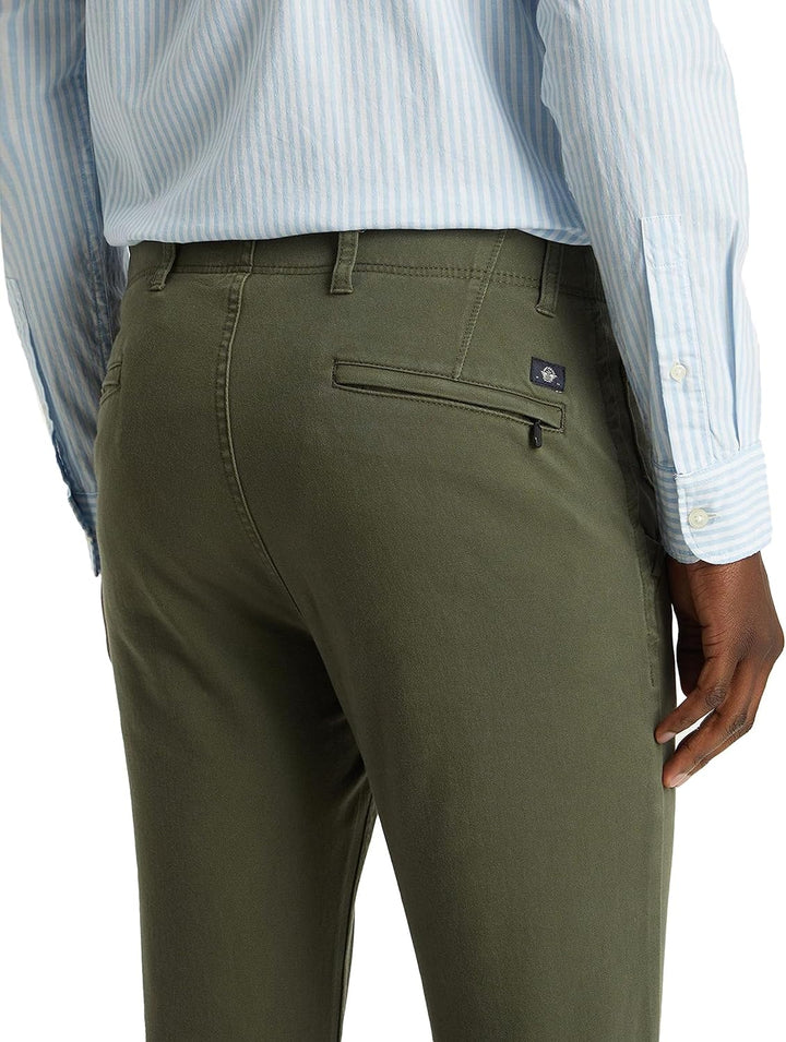 Dockers Herren Hose 28W / 32L Dockers Olive, 28W / 32L Dockers Olive