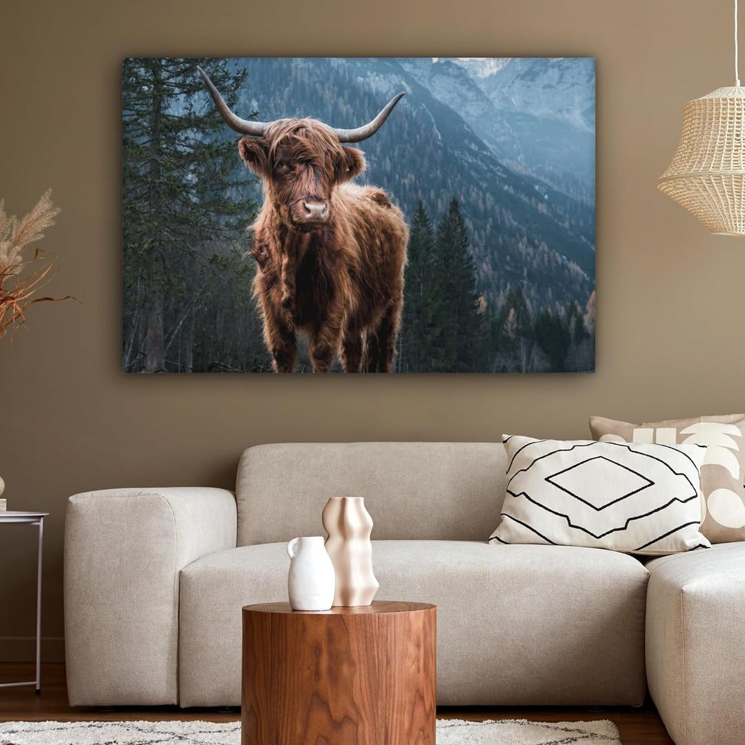 MuchoWow© Leinwände Gross 120x80 cm XXL Wall Decoration Bilder Schlafzimmer Deko Pictures Canvas Pai