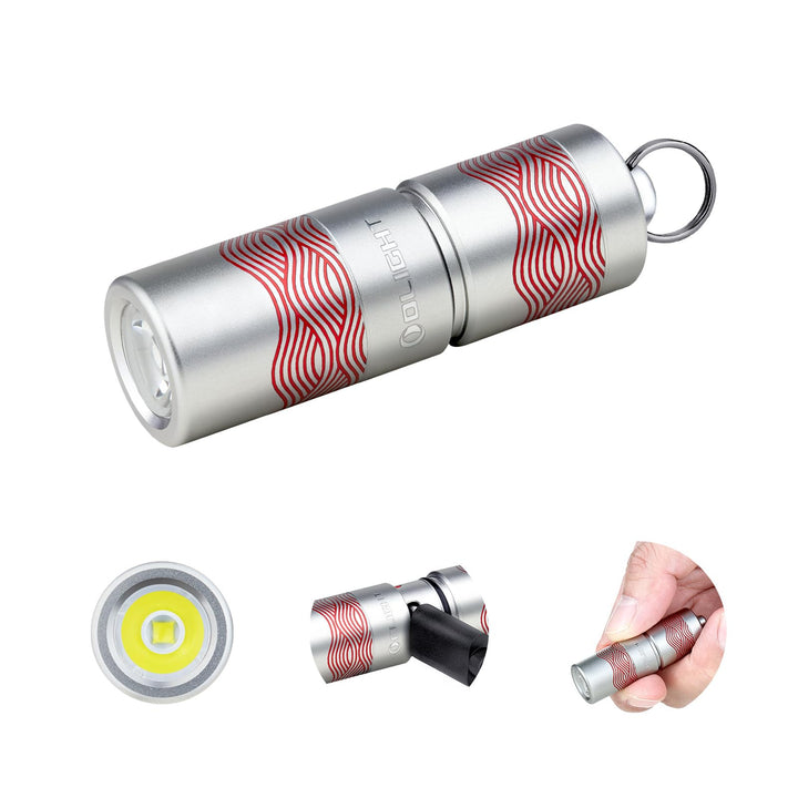 OLIGHT I1R II Pro EOS Mini LED Taschenlampe 180 Lumen Superhelle USB-Aufladbare Handlampe Schlüsselb