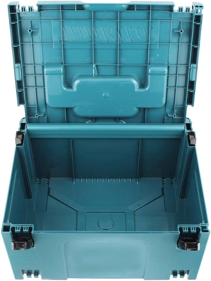 Makita MAKPAC Systemkoffer Gr, 3 im 3er-Set Gross Türkis, Gross Türkis