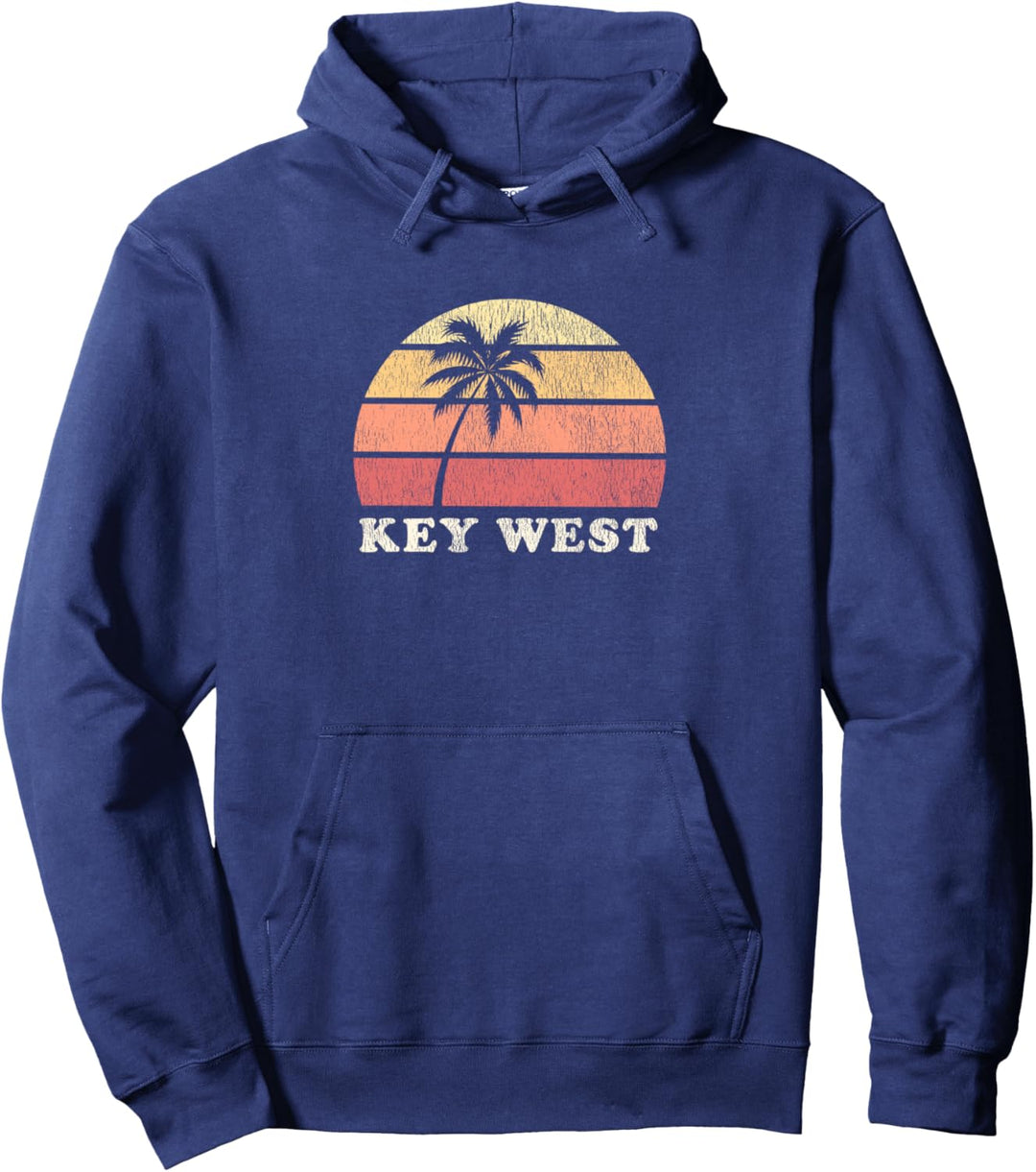Key West FL Vintage 70er Jahre Retro Throwback Design Pullover Hoodie