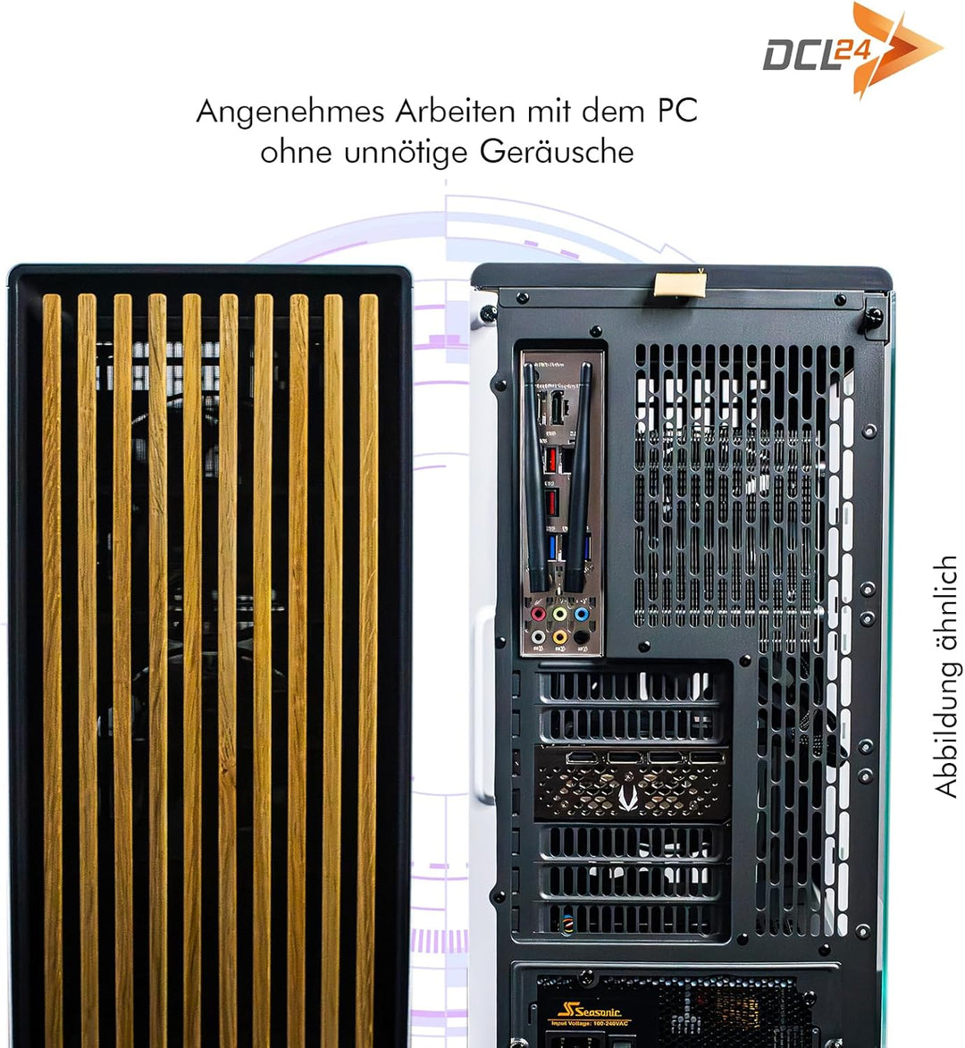 dcl24 Office Rendering PC Intel i9-14900KF, RTX5090, 64GB RAM, 2TB SSD, Business mit 24x6.0 GHz, WLA