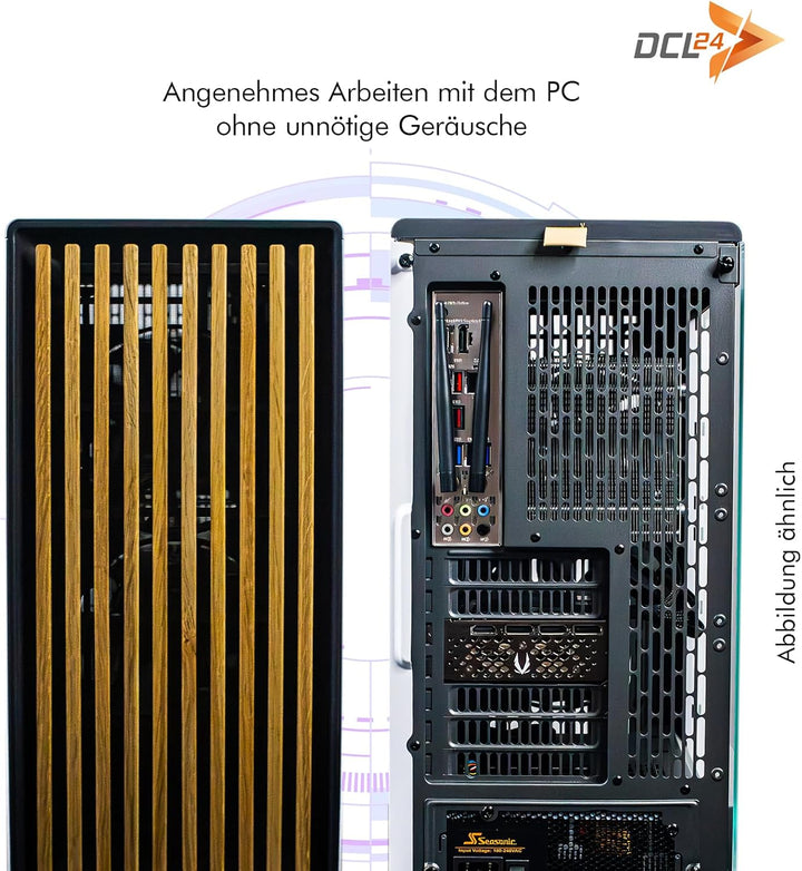 dcl24 Office Rendering PC Intel i9-14900KF, RTX5090, 64GB RAM, 2TB SSD, Business mit 24x6.0 GHz, WLA