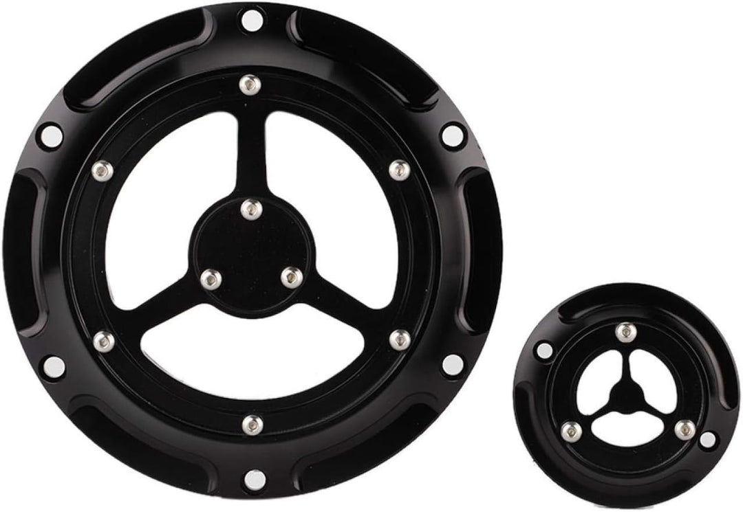 Timer Cover, Derby Cover, Aluminium Motorrad Derby Cover Timing Timer Cover Set für XL XR 883 1200(S