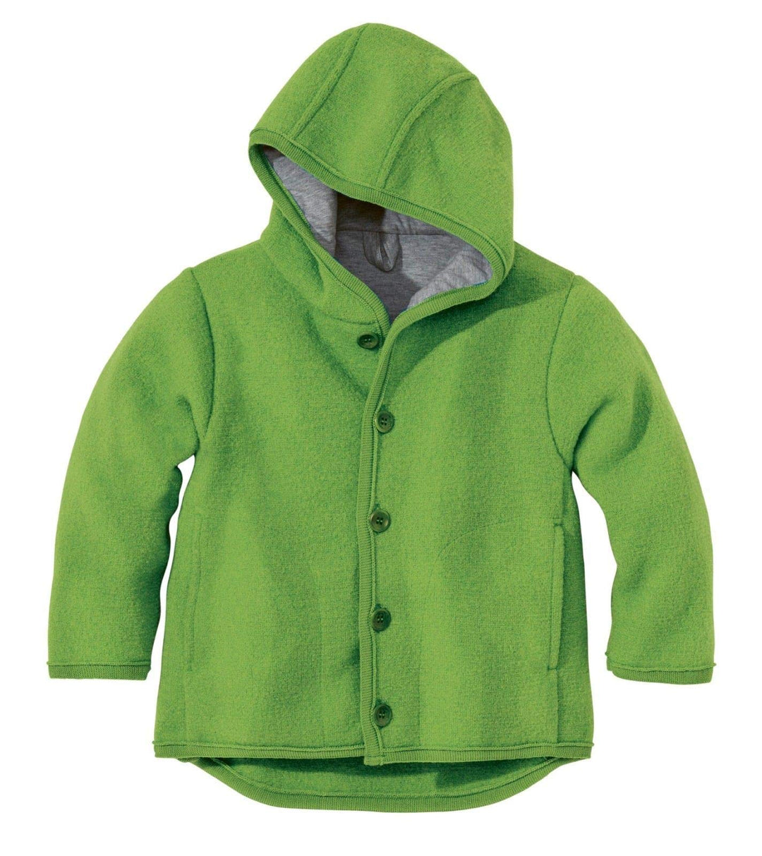 Disana 32309XX - Walk-Jacke Wolle grün, Size / Grösse:62/68 (3-6 Monate) 62-68 Grün, 62-68 Grün