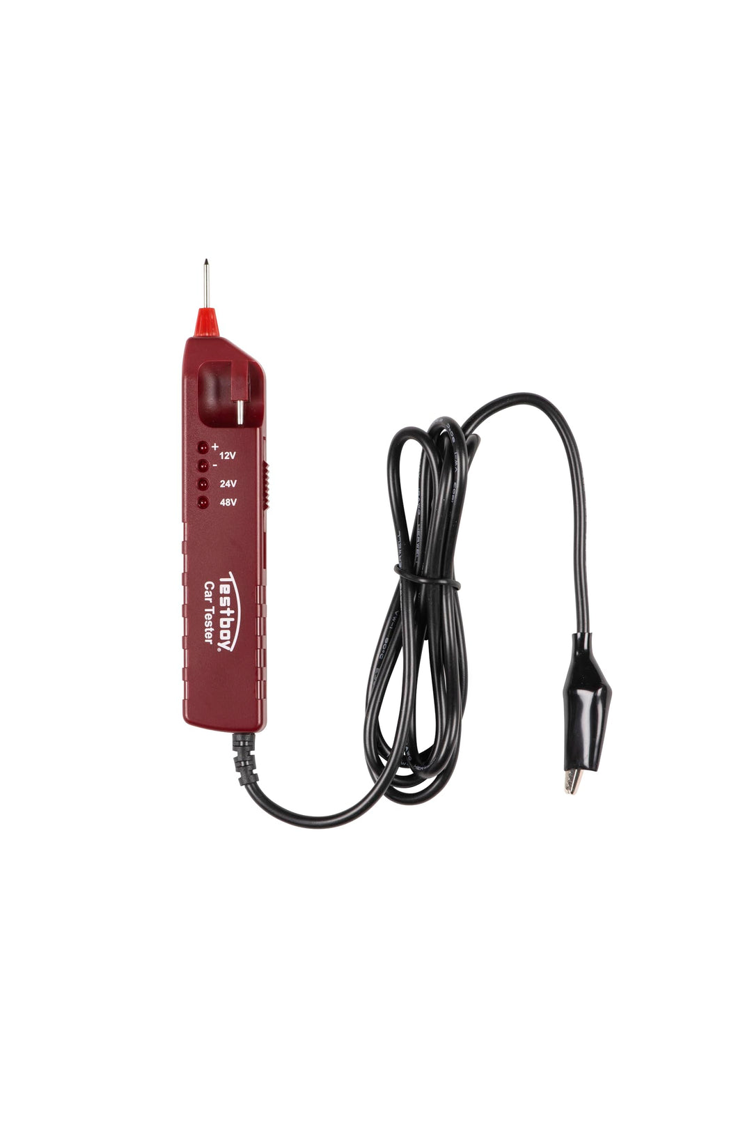 Testboy Car Tester Spannungstester bis 48 V Gleichspannung (ideal für Fehlersuche, Polaritätsanzeige