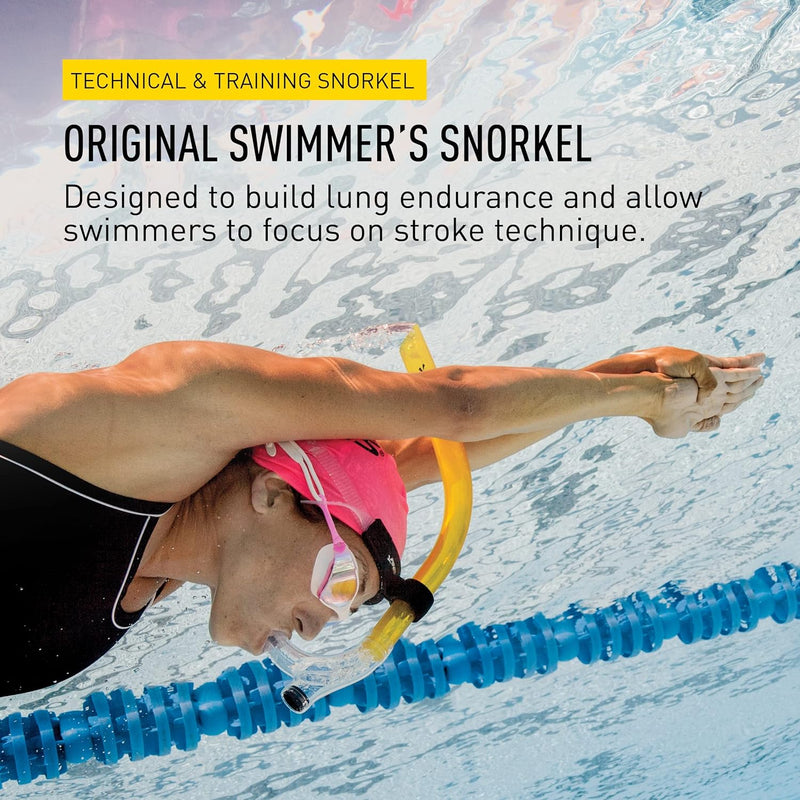 Finis Snorkel Jr Swimmers, gelb, one Size