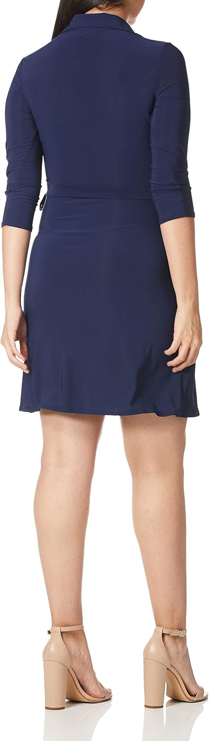 Star Vixen Damen Kleid, S Petite Navy