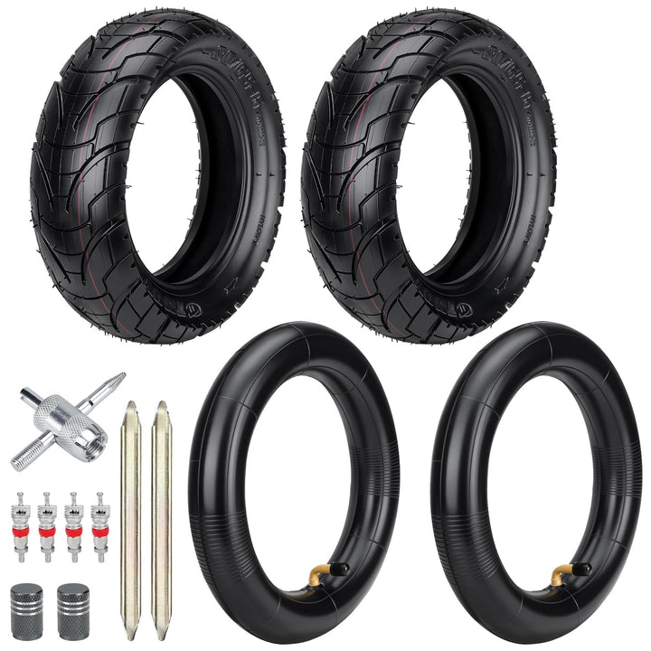 Xastro 2PCS 10 Zoll E Scooter Reifen 255x80 Reifen und Schlauch 80/65-6 E Scooter Reifen 255x80 Offr