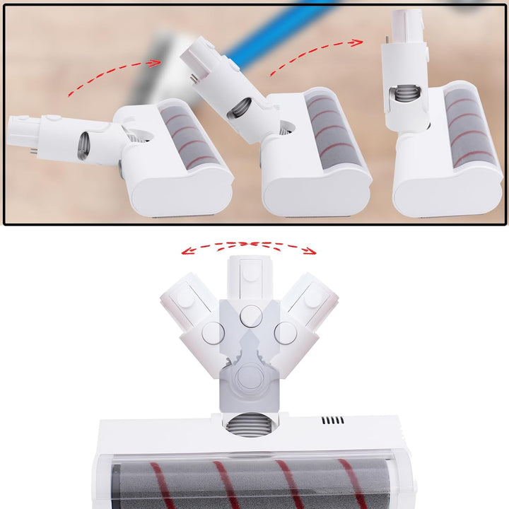 Weiche Bürstenrolle Kompatibel mit Dreame V9 V9B, V9P, V10, T10, XR Staubsauger Bodenbürsten Zubehör