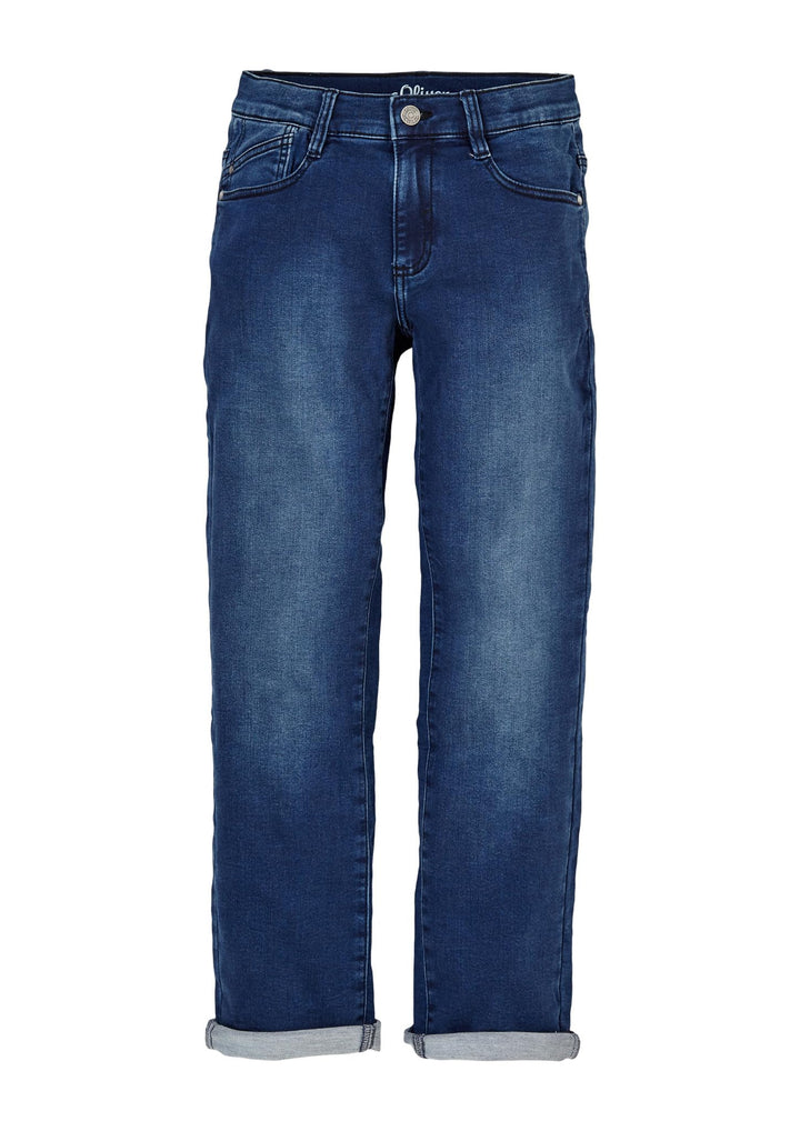s.Oliver Regular: Denim mit Waschung 68 Grosse Grössen 57z7 Blau, 68 Grosse Grössen 57z7 Blau