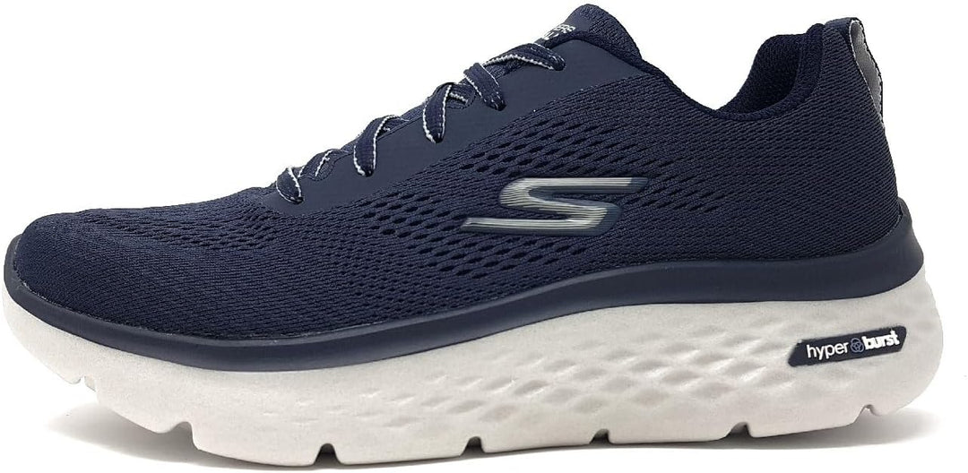 Skechers Herren Go Walk Hyper Burst Sneaker 42.5 EU Navy, 42.5 EU Navy