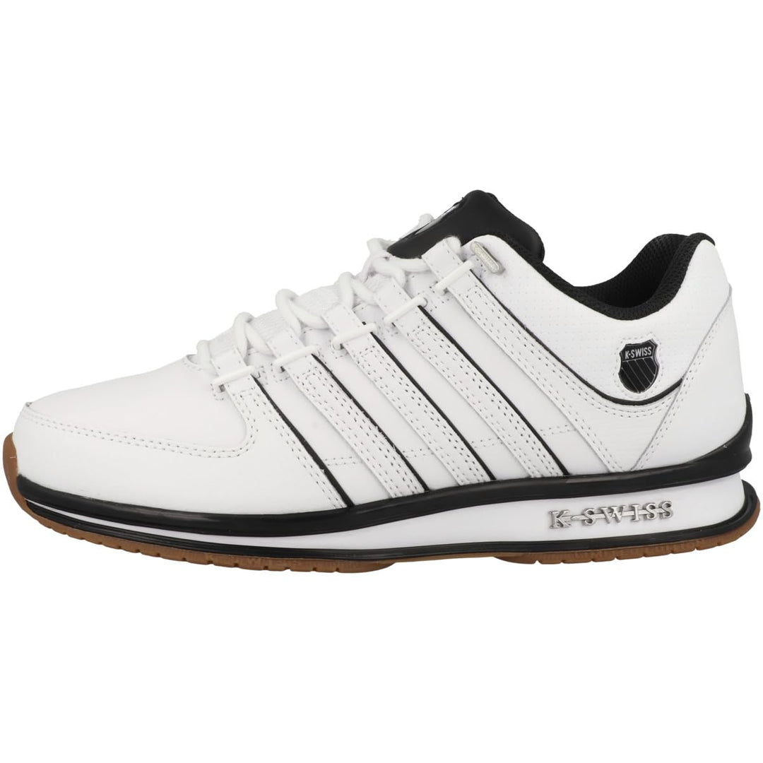 K-Swiss Herren Rinzler Sneaker 41 EU White Corporate, 41 EU White Corporate