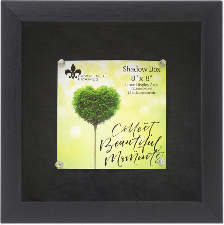 Lawrence Frames Shadow Box Rahmen, 20 x 20 cm 8x8, 8x8