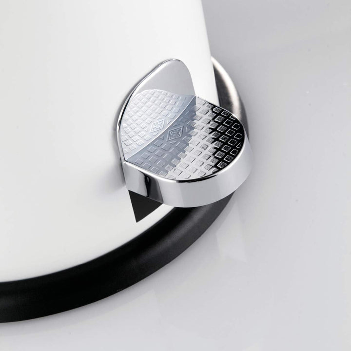 Wesco 184 631 Kickmaster Abfallsammler 33 Liter schwarz, 37.5 x 37.5 x, Schwarz