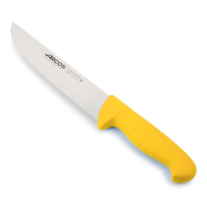 Arcos Fleischermesser aus Nitrum Edelstahl - Professionelles Küchenmesser zum Schneiden von Fleisch,