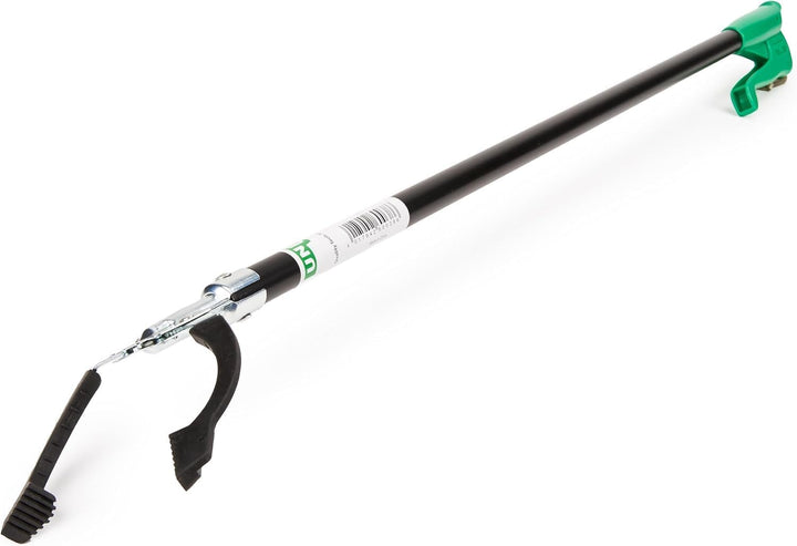 Unger NiftyNabber Pro Müllzange (130 cm lang, Allzweckgreifer, Stahlrohr, Abfallgreifer, Öffnungsmas