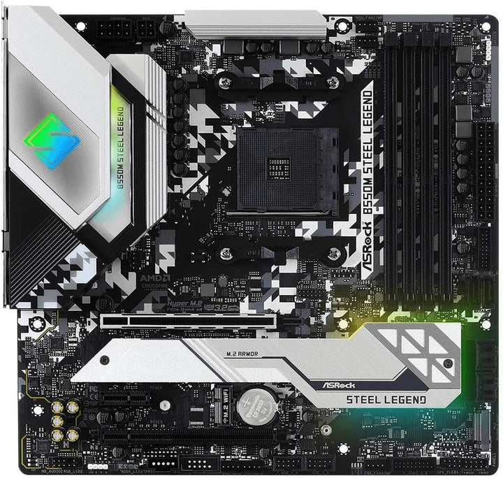 Asrock B550M Steel Legend Socket AM4 Micro ATX AMD B550
